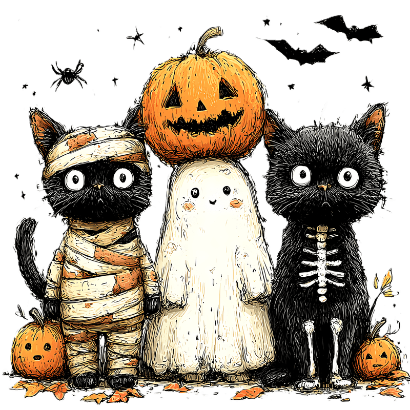 Halloween Cats